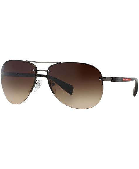 PRADA LINEA ROSSA Men's Sunglasses, PS 56MS .